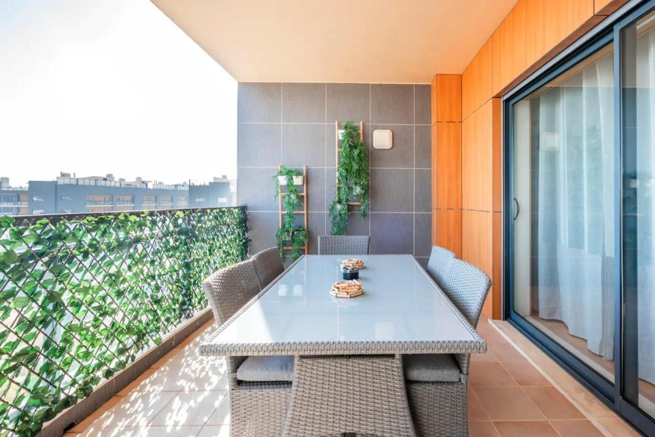 ★ Oceanfront: Luxury Breathtaking Views And Pool ★ Appartement Olhão Buitenkant foto