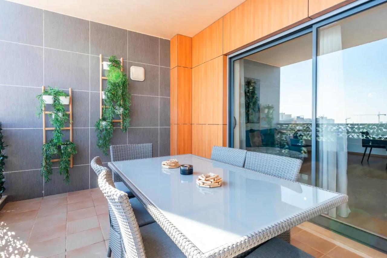 ★ Oceanfront: Luxury Breathtaking Views And Pool ★ Appartement Olhão Buitenkant foto