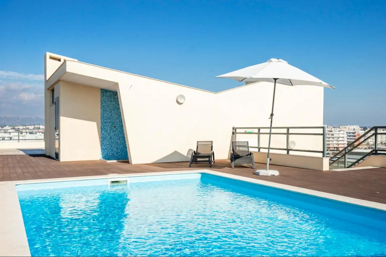 ★ Oceanfront: Luxury Breathtaking Views And Pool ★ Appartement Olhão Buitenkant foto